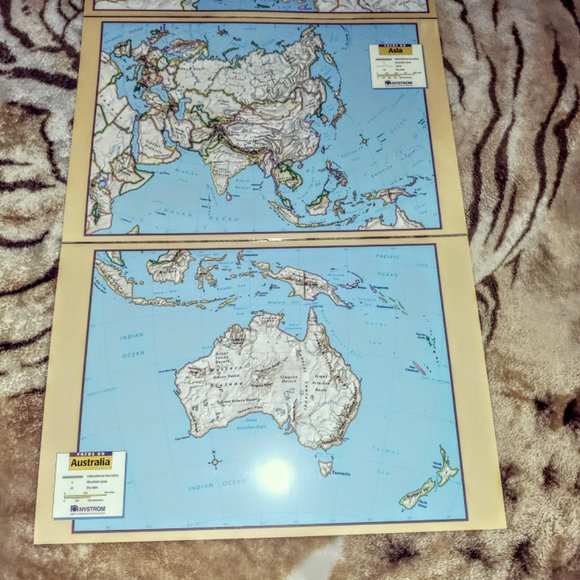 Nystrom Our World Today Atlas & Activity Map Program Homeschool Classrooom - Picture 4 of 9